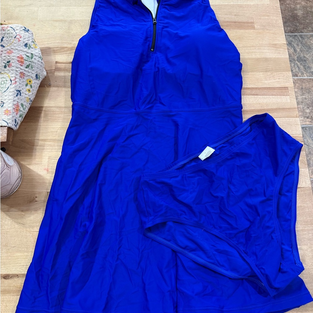 Kids Blue One Piece Swimsuit